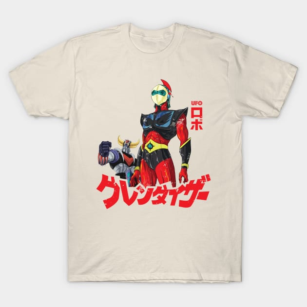 DUKE FLEED | UFO Robot Goldrake T-Shirt by SALENTOmadness